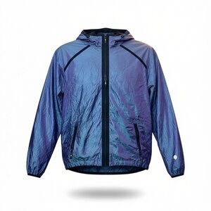 Champion Kids Iridescent Hooded Windbreaker Jacket Youth L 12–14 Holiday Gifting